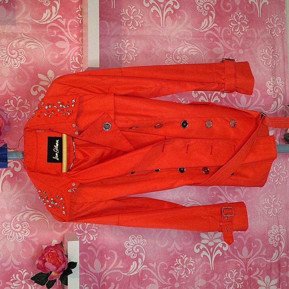 Sam Edelman Pink Trench Coat with Belted Waist. Never Worn!